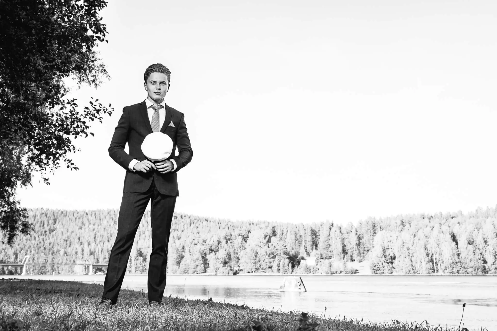Valmistujaiskuva Vaajakoskella